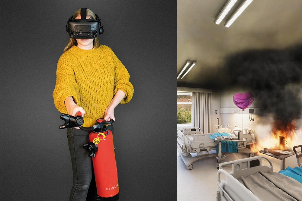 Flamecoach als virtueller Löschtrainer