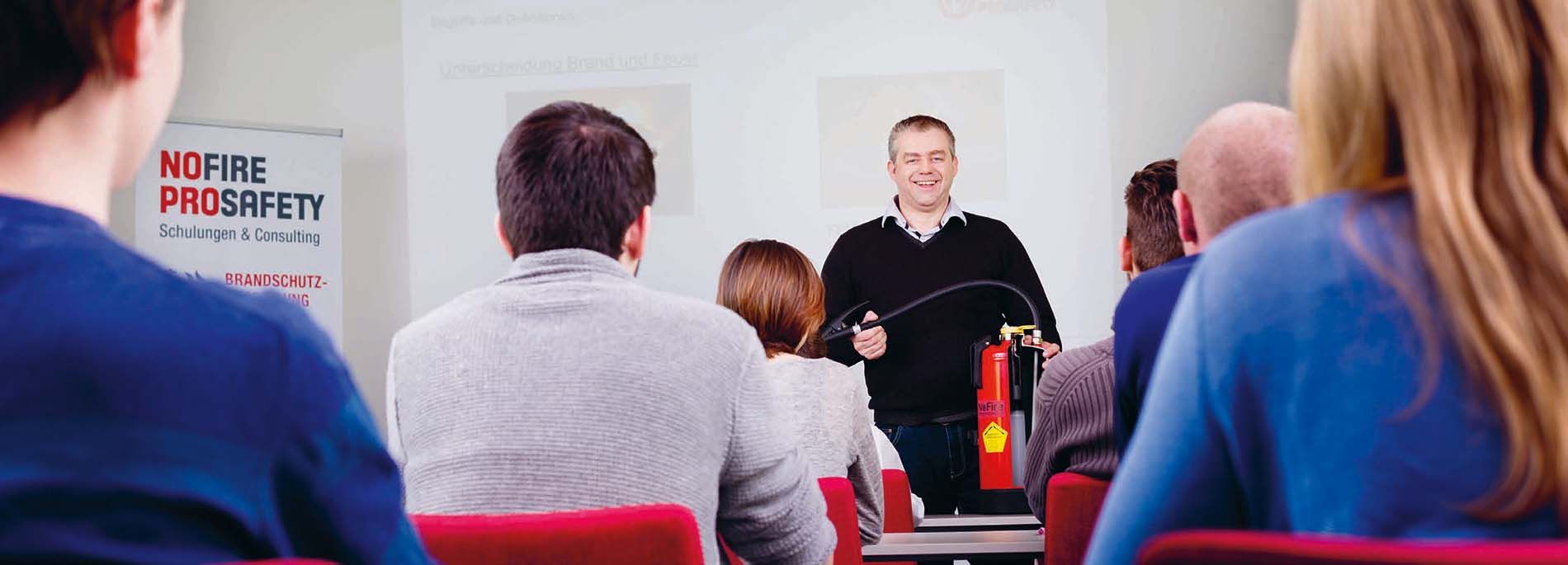 Vortragender für Brandschutzkurse in Englisch